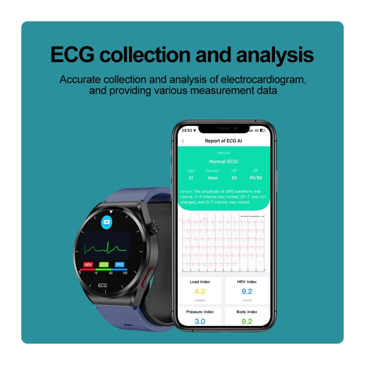 S22 Air Pump Blood Pressure Testing ECG Health Smart Watch, 1.39 inch Round Screen S22 Air Pump Blood Pressure Testing ECG Health Smart Watch, 1.39 inch Round Screen